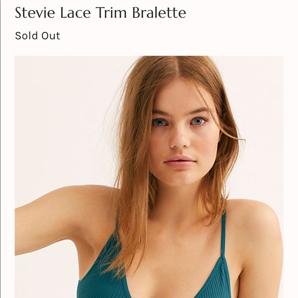 Free People Stevie Lace Trim Bra! - Picture 15 of 16